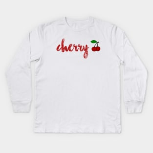 Cherry Kids Long Sleeve T-Shirt